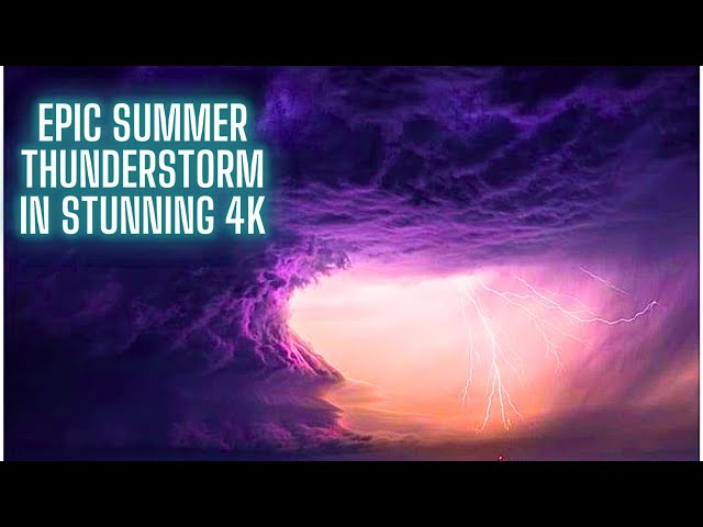Video thumbnail for Epic Summer Thunderstorm In Jaw-dropping 4k