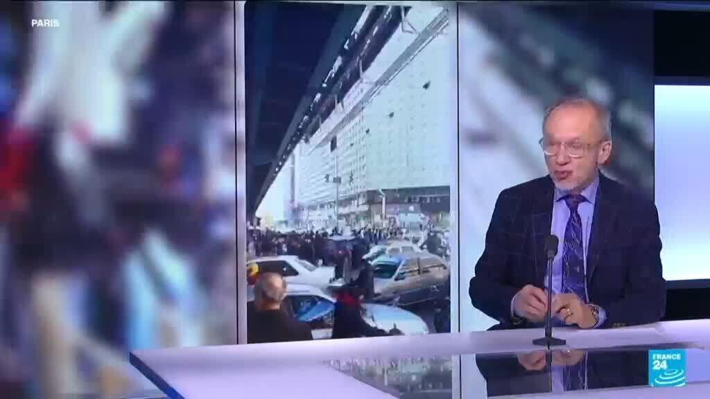 Video thumbnail for Iran's government offers dialogue as protests spread to students