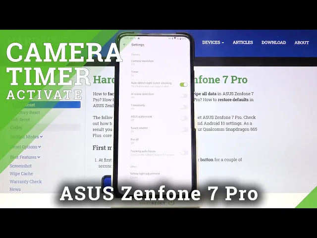 Video thumbnail for How to Activate Camera Timer in ASUS Zenfone 7 Pro – Camera Adjustment
