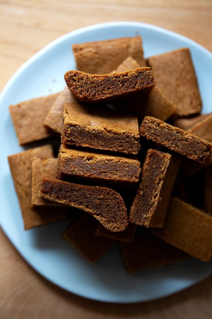 'Video thumbnail for Ugly, Delicious (Perfect) Gingerbread Cookie Bars Recipe '