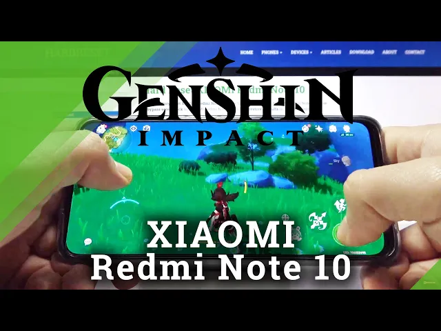 Video thumbnail for Genshin Impact Gaming Test on Xiaomi Redmi Note 10 – Gameplay | FPS | Efficiency Checkup