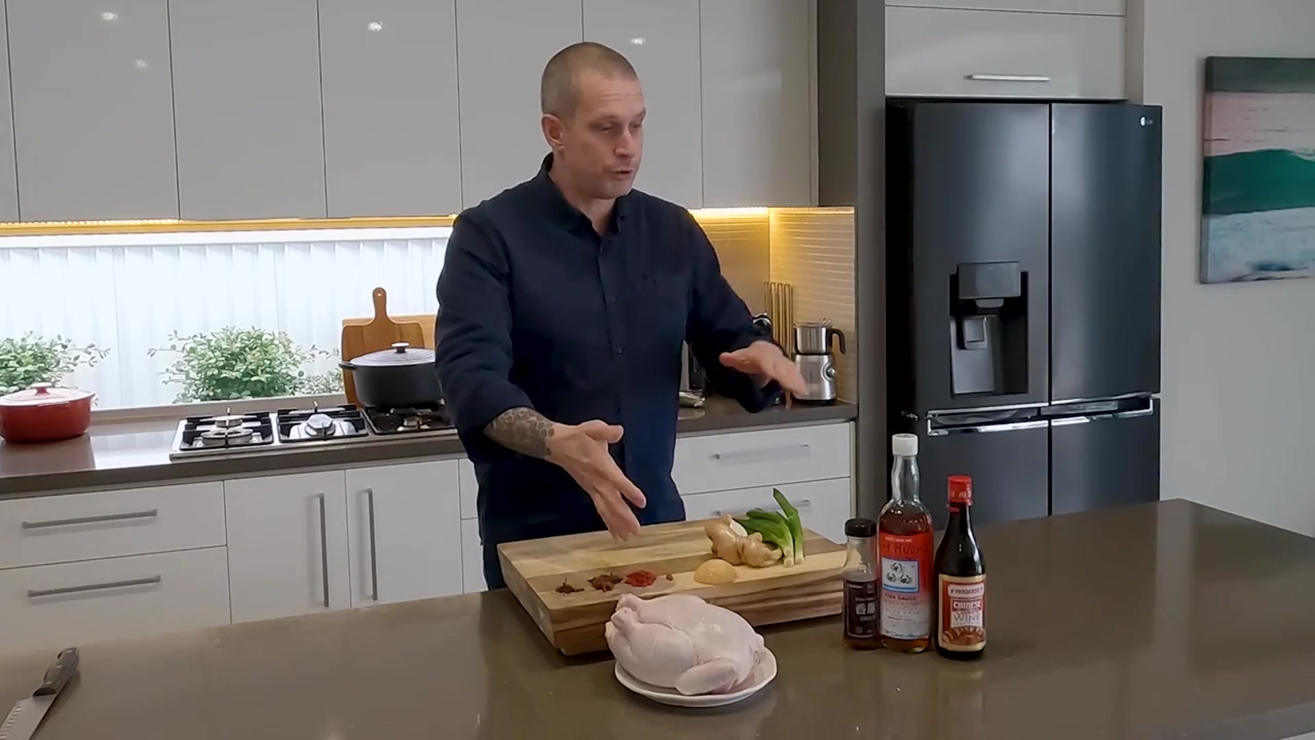 Video thumbnail for Make Juicy Drunken Chicken at Home with Smash Cucumber Salad and Rice Nice (720P HD)