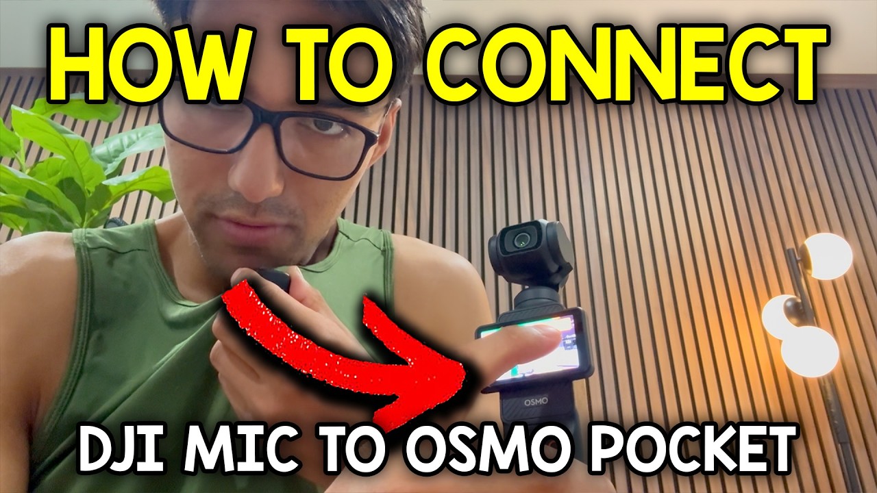 Video thumbnail for How To Connect DJI Mic Mini To Osmo Pocket 3 With Bluetooth