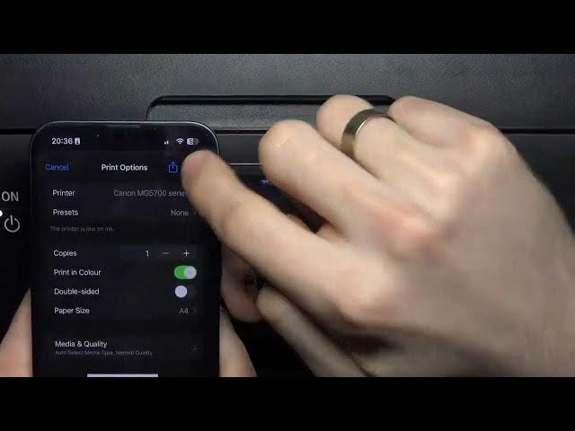 Video thumbnail for How to cancel jobs on Canon MG5700 series / Cancel printing process on Canon MG5700 series