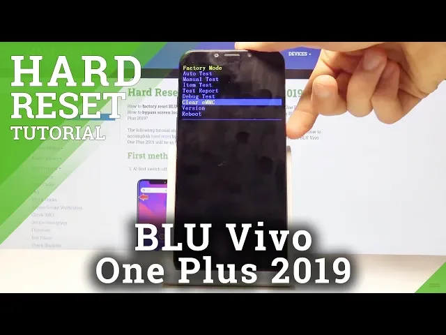 Video thumbnail for How to Hard Reset BLU Vivo One Plus 2019 – Factory Mode by Wipe Data