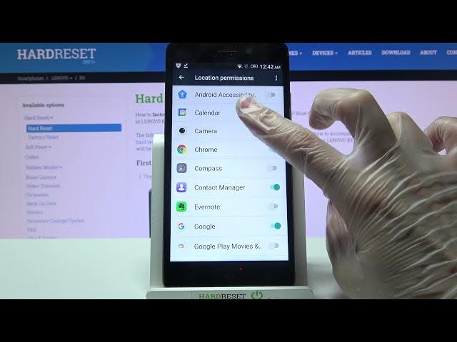 Video thumbnail for How to Change Apps Permissions on Lenovo K6 – Manage Permissions