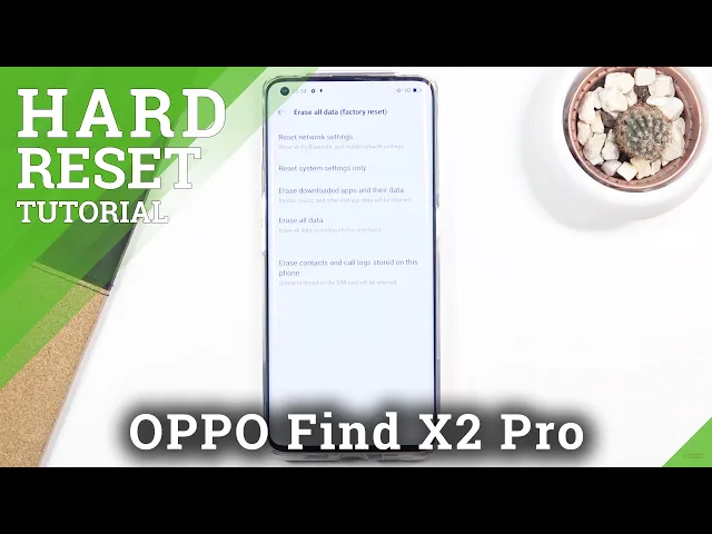 Video thumbnail for How to Factory Reset OPPO Find X2 Pro – Clear Personal Data & Customized Settings