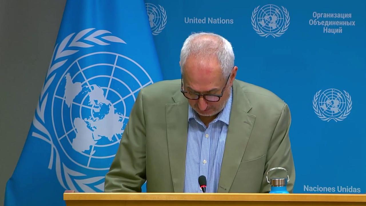 Video thumbnail for United States: UN chief voices concern over escalation of U.S.-Iran hostilities.
