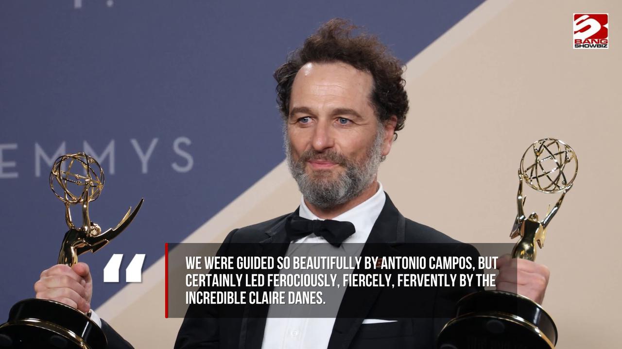 Video thumbnail for Emmy Awards: Matthew Rhys bags double win