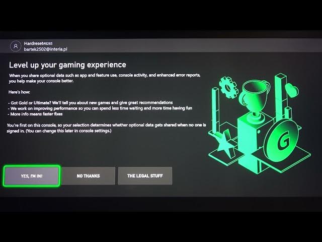 Video thumbnail for How to Make First Set Up in XBOX Series S / X?