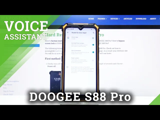 Video thumbnail for How to Turn On Google Assistant in Doogee S88 Pro?