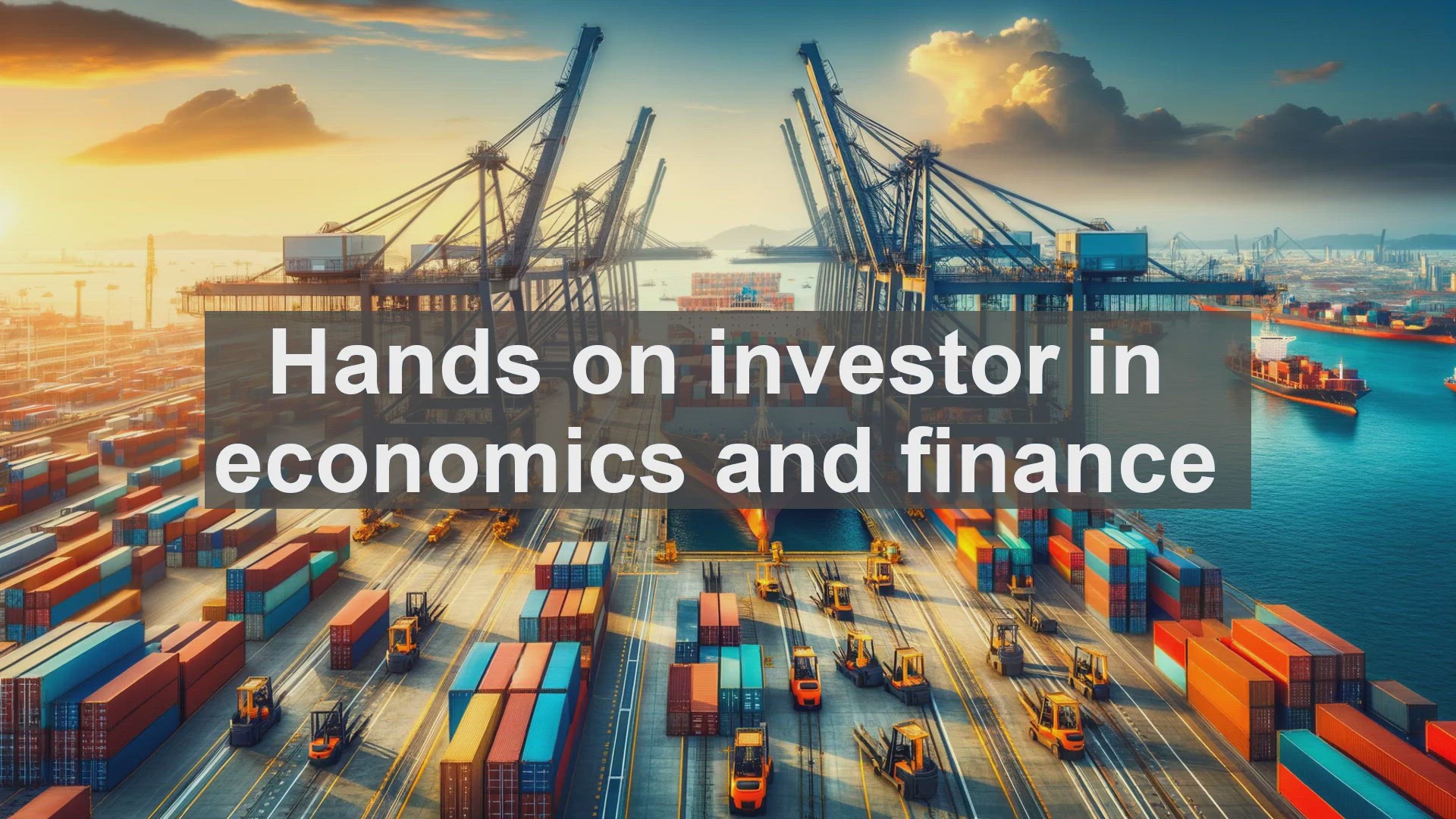 'Video thumbnail for Hands on investor in economics and finance'
