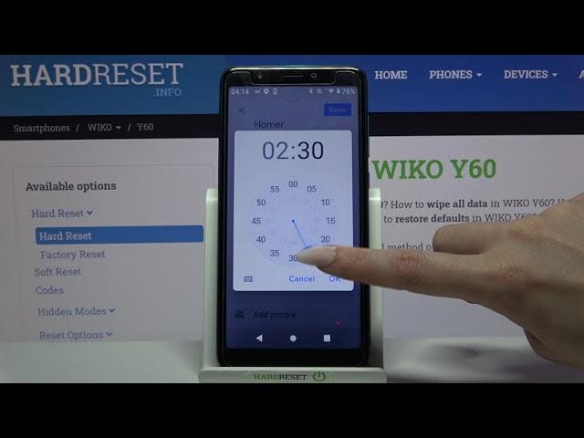 Video thumbnail for Add Reminder and Event to Google Calendar - WIKO Y60