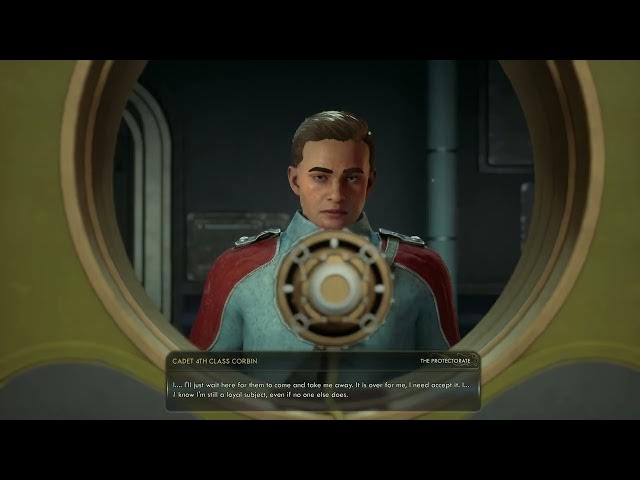 Video thumbnail for The Outer Worlds 2 - A Cause Worth Killing For: Convince Cadet 4th Class Corbin To Lower Bridge