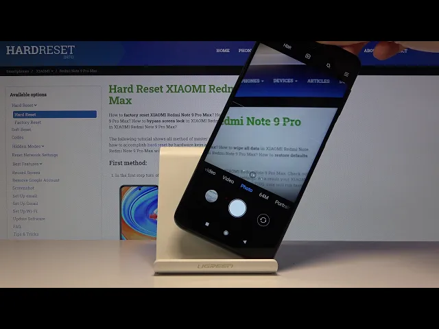 Video thumbnail for XIAOMI Redmi Note 9 Pro - Activate Level Option in Camera Settings