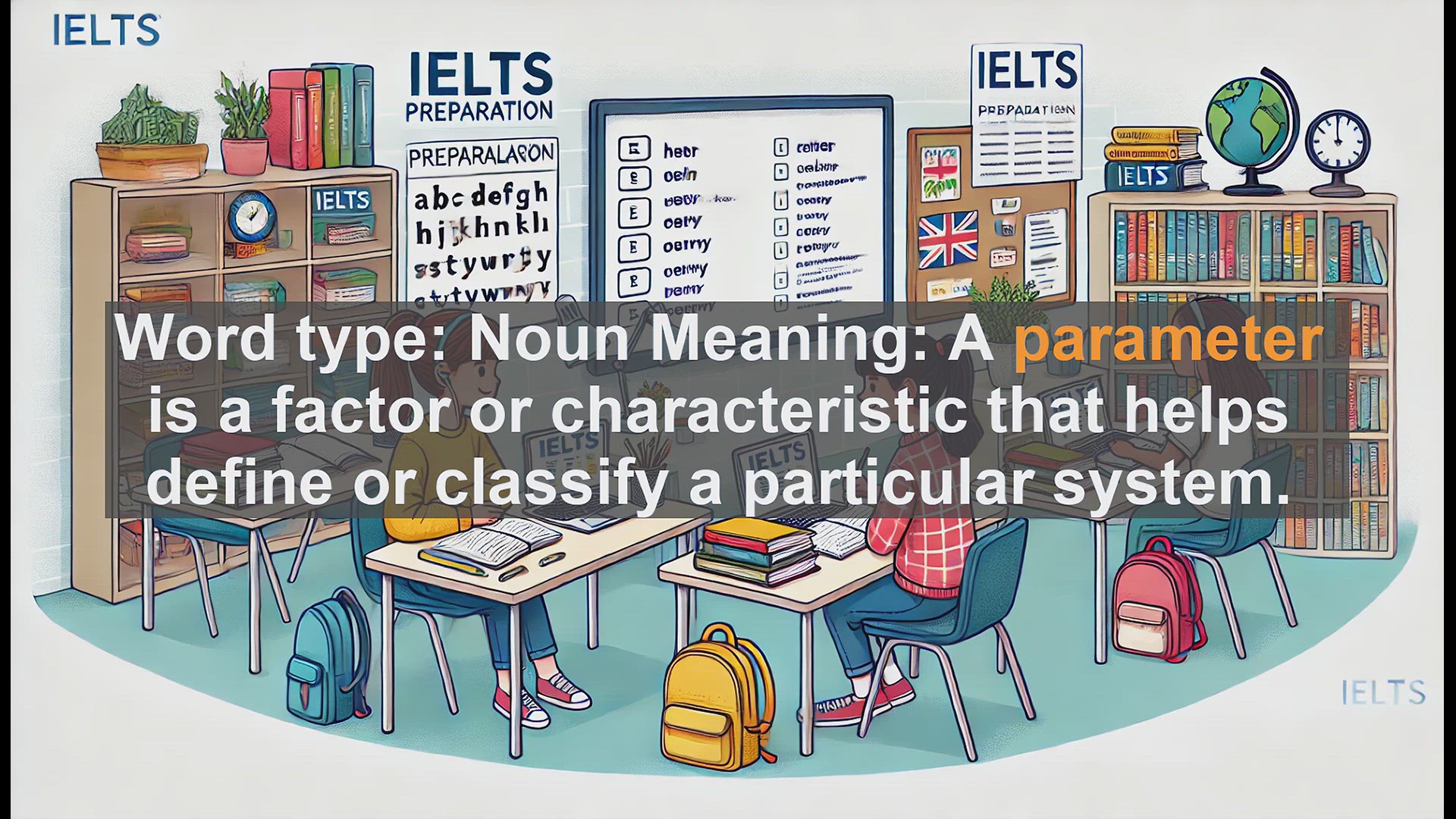 'Video thumbnail for 2500 Must Know IELTS 6.5 Vocabulary - Understanding Parameters: Definition, Usage, and Common Mistakes'