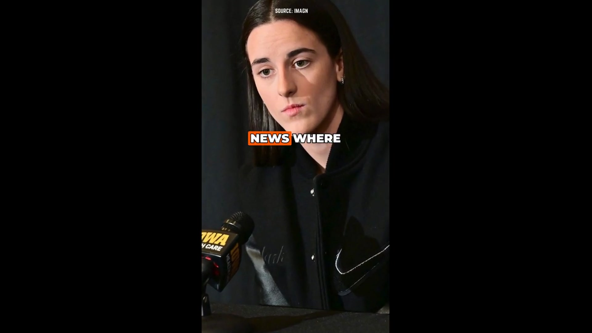 'Video thumbnail for Caitlin Clark delivers the announcement many had feared'