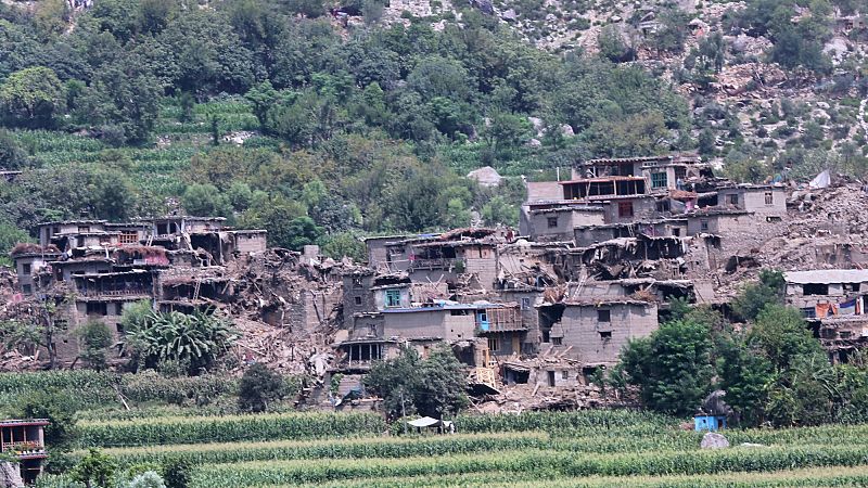 'Video thumbnail for Search for survivors continues in Afghanistan as earthquake death toll rises'