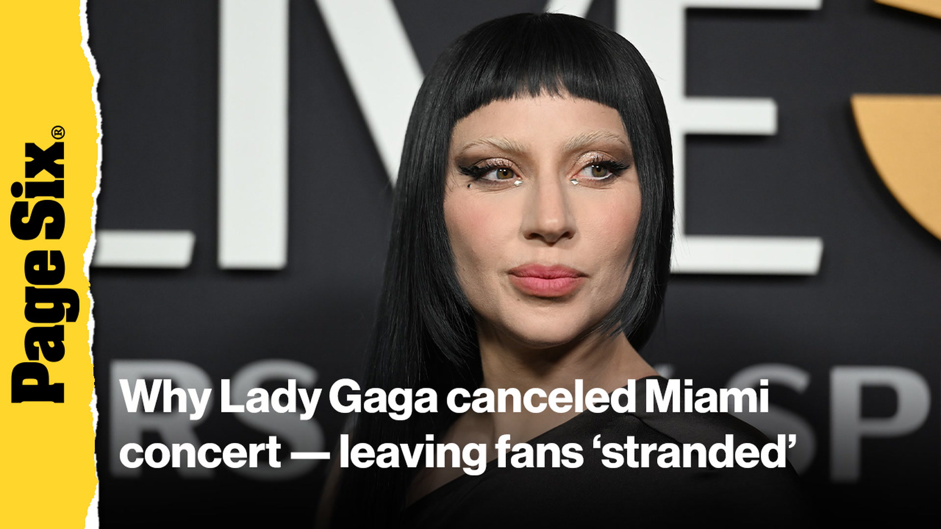 Video thumbnail for Why Lady Gaga canceled Miami concert — leaving fans 'stranded'