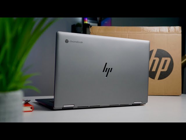 Video thumbnail for HP Chromebook x360 14c Unboxing & Hands-On