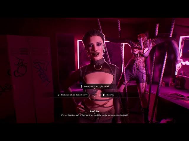 Video thumbnail for Vampire: The Masquerade - Bloodlines 2 - Blood Sisters - Night Out: Investigate Ravennas Crime Scene