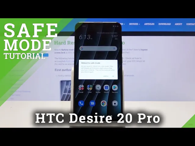 Video thumbnail for How to Enter Safe Mode in HTC Desire 20 Pro – Quit Safe Mode