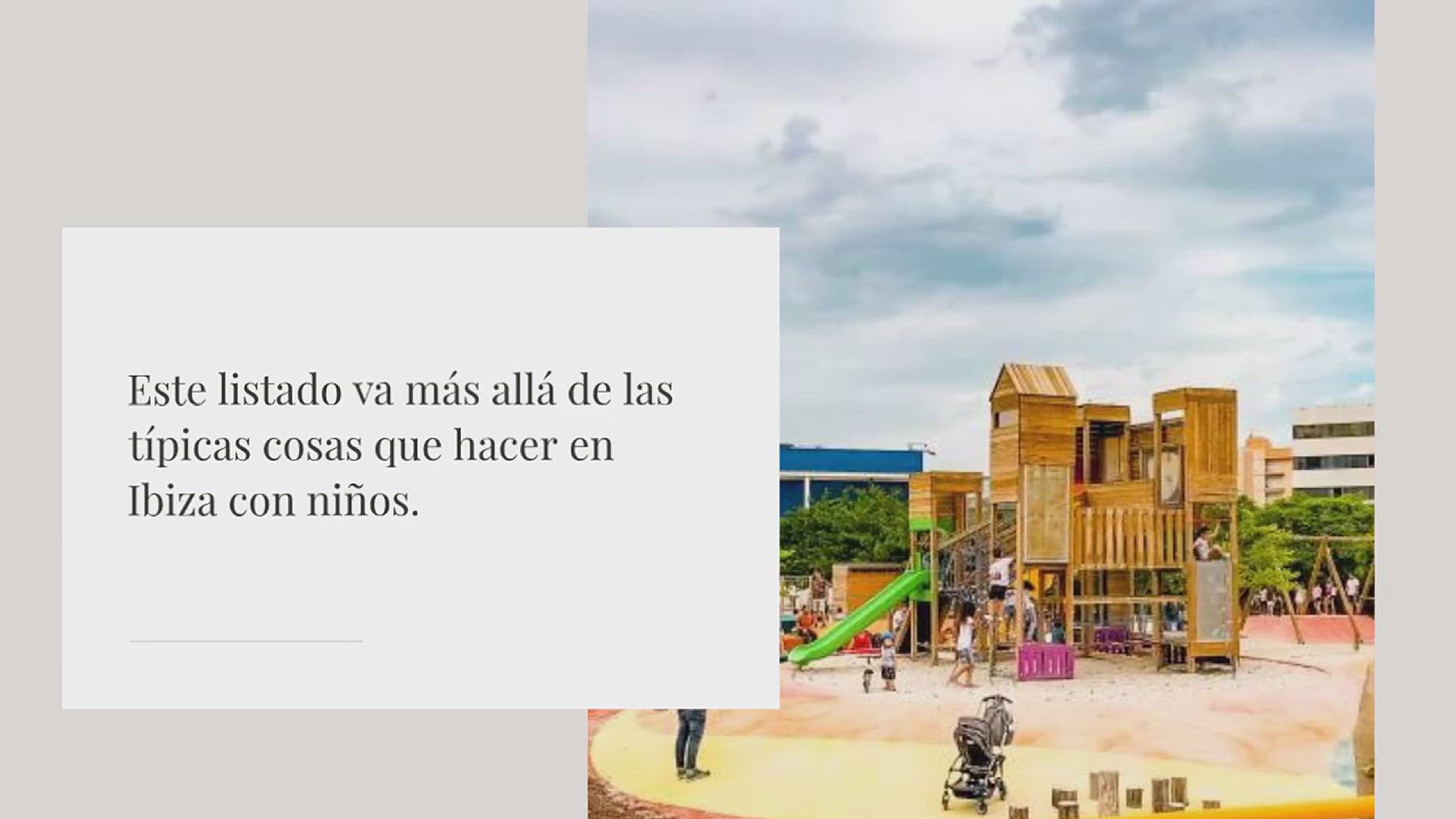 Video thumbnail for Ibiza con niños ¡Planes molones que NO salen en las guías!