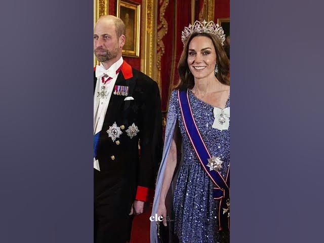 Video thumbnail for The Prince & Princess of Wales, Kate Middleton, at the German State Banquet #royal #kate #princess
