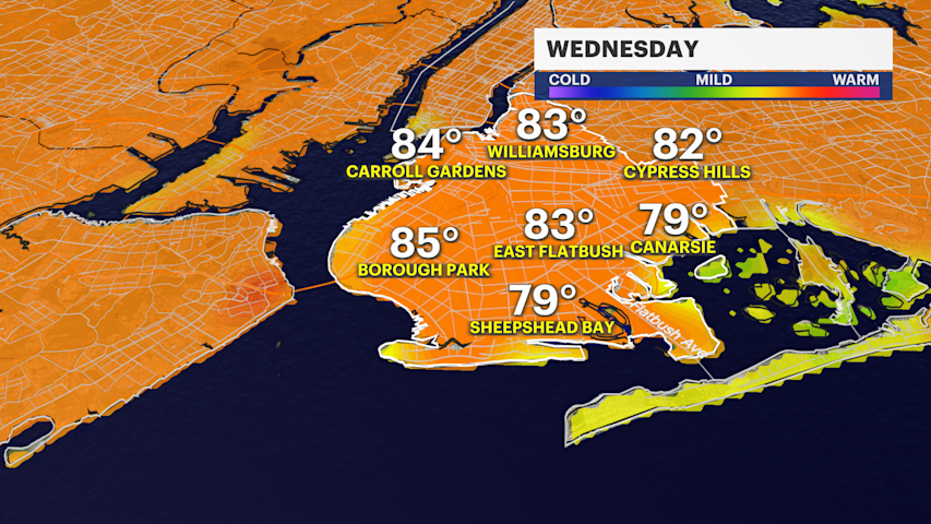 Video thumbnail for A dry and warm stretch ahead for Brooklyn
