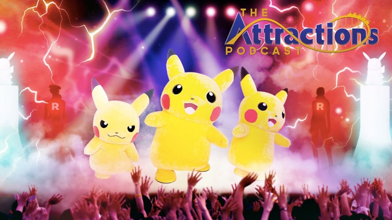 Video thumbnail for The Attractions Podcast: Inside the new Pokemon theme park land, and more news!