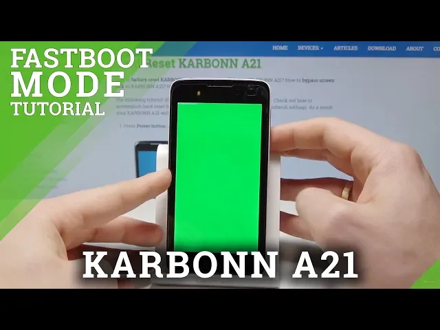Video thumbnail for How to Enable Fastboot Mode in KARBONN A21 - Exit Fastboot Mode