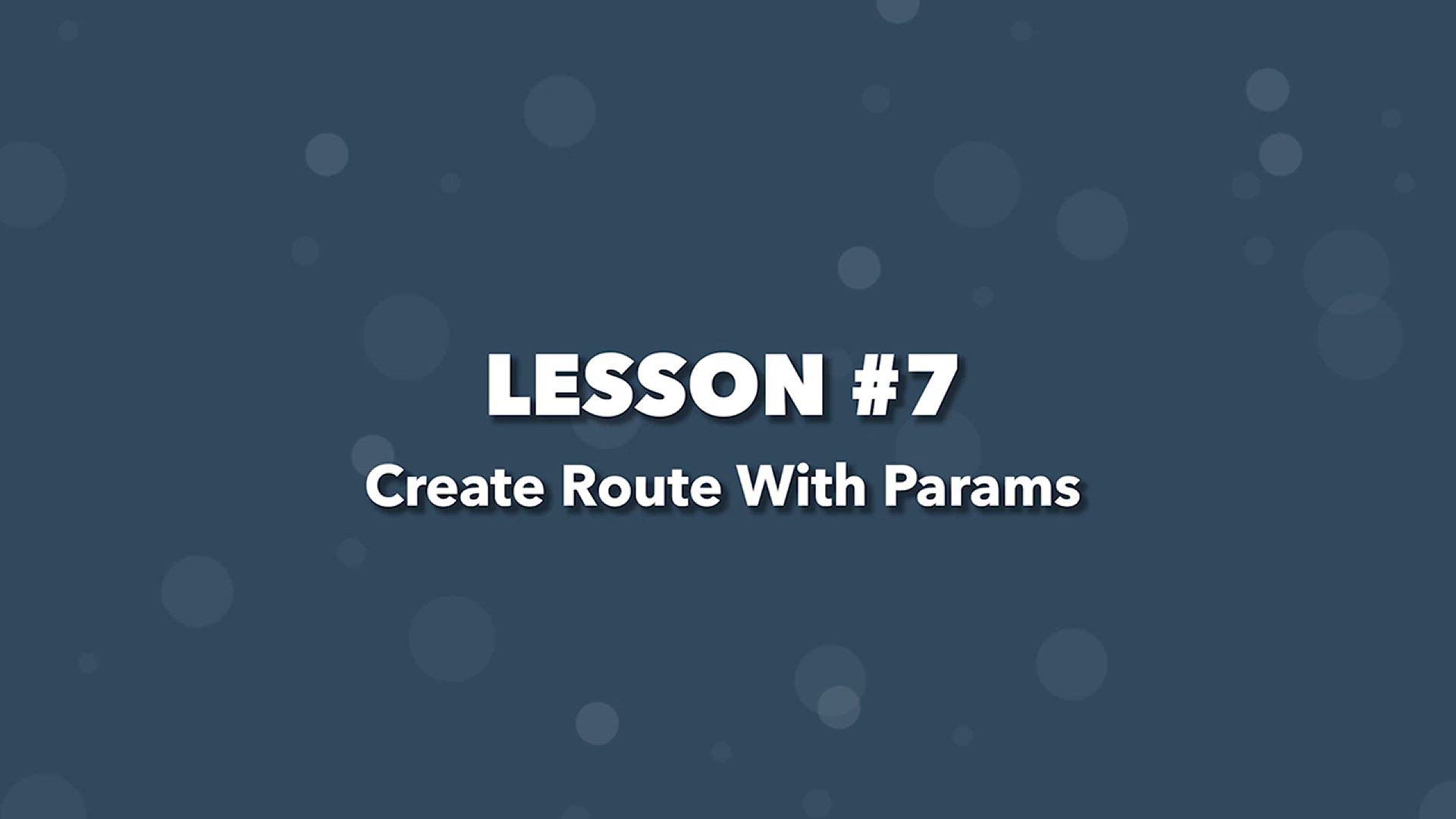'Video thumbnail for Weather App Build (Vue 3 & Tailwind) #7 - Redirect Route'