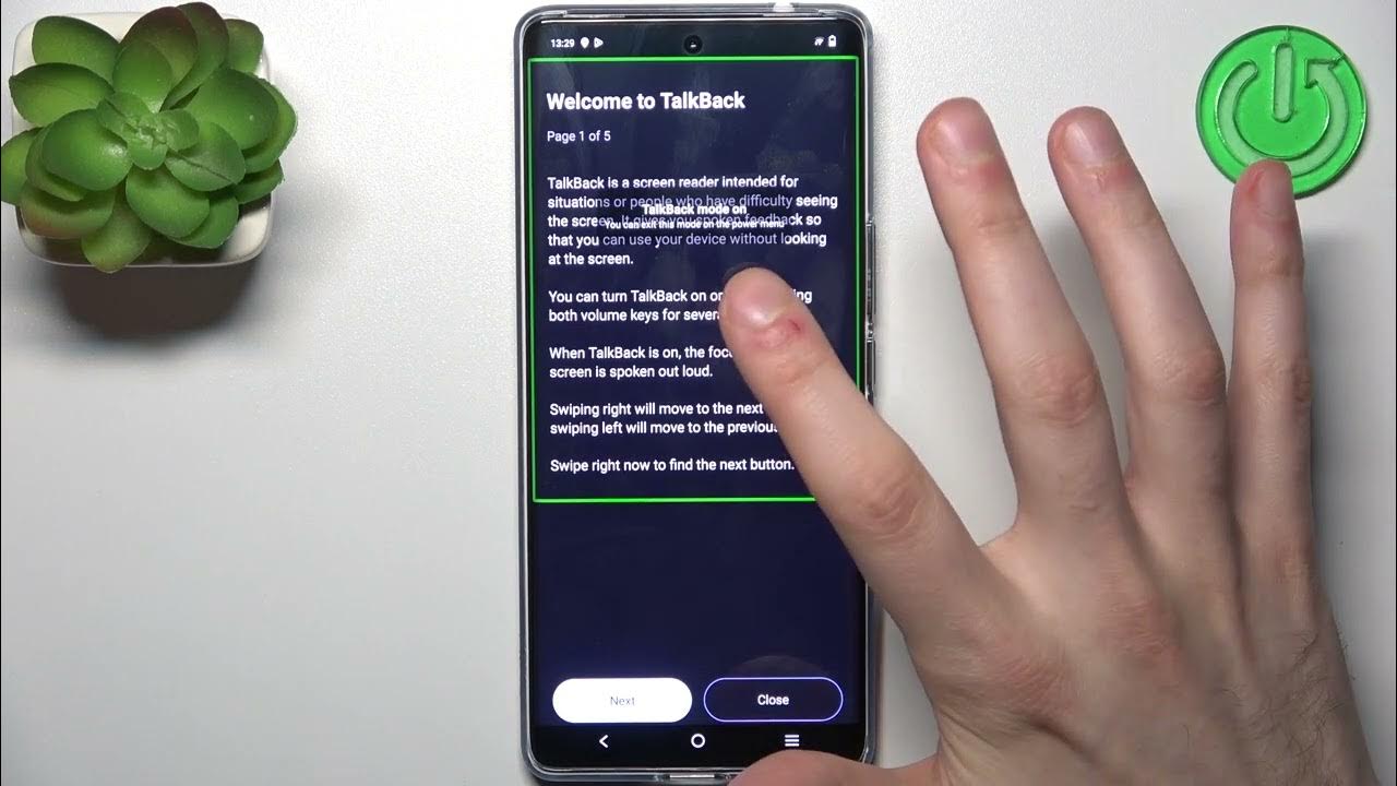 Video thumbnail for How to Switch On & Switch Off the Talkback Feature on VIVO T2 Pro