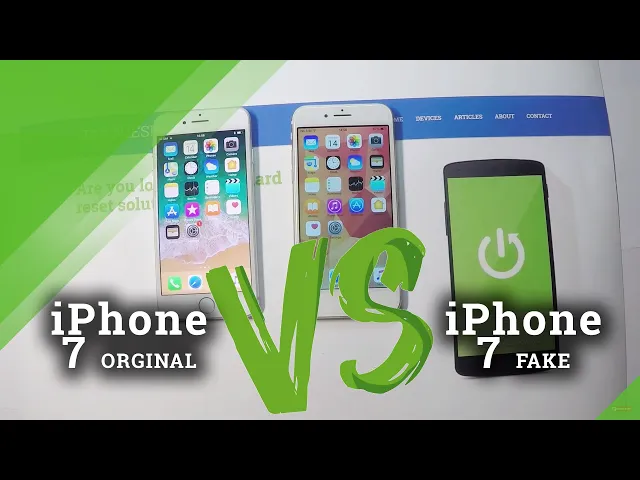 Video thumbnail for FAKE iPhone 7 vs iPhone 7 - Bugs and Differences in Clone of iPhone 7