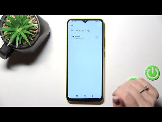 Video thumbnail for Poco C40 - How To Lock Sim Card With Pin Code