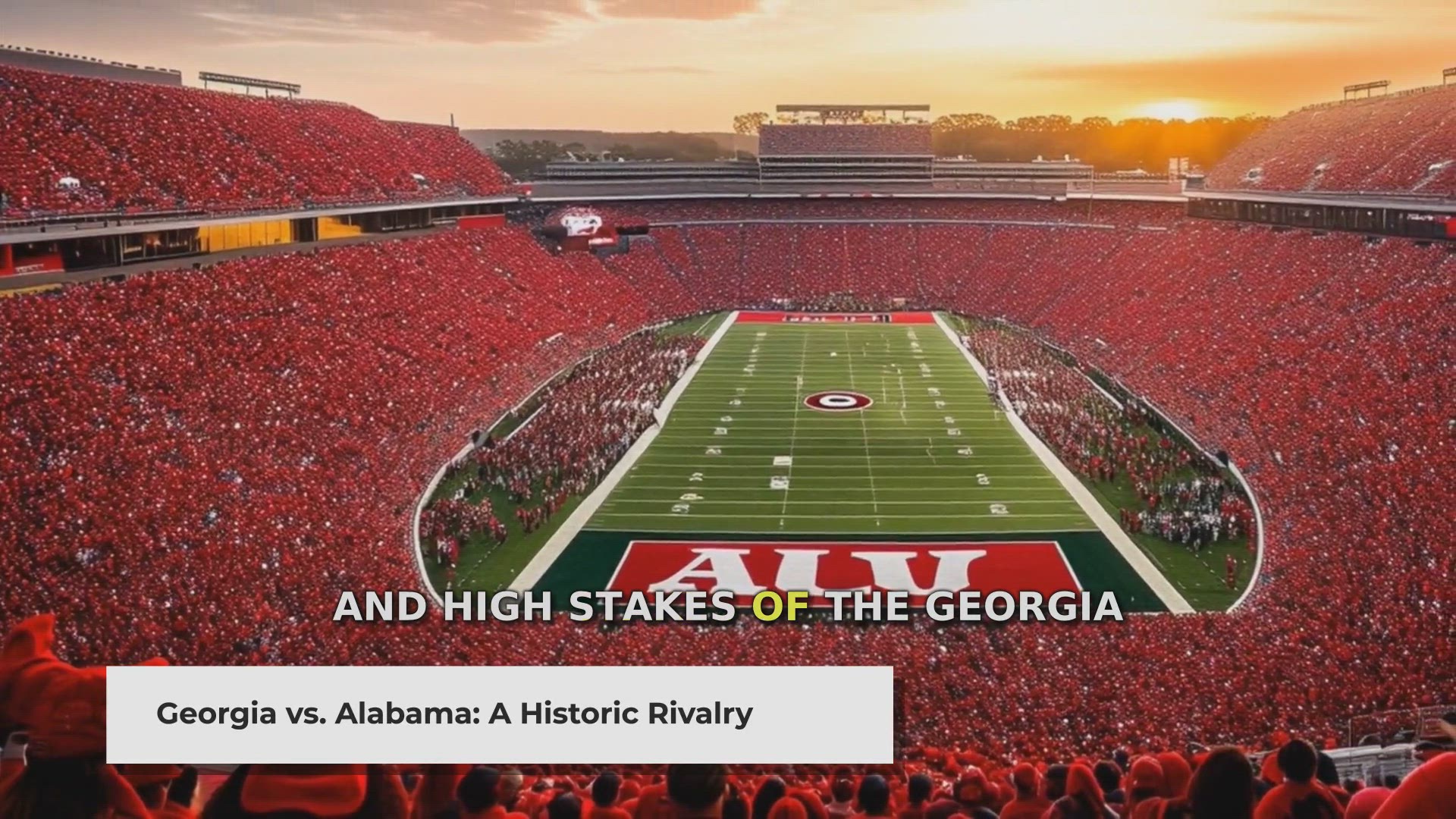 'Video thumbnail for Georgia vs Alabama: The SEC's Modern Football Rivalry'
