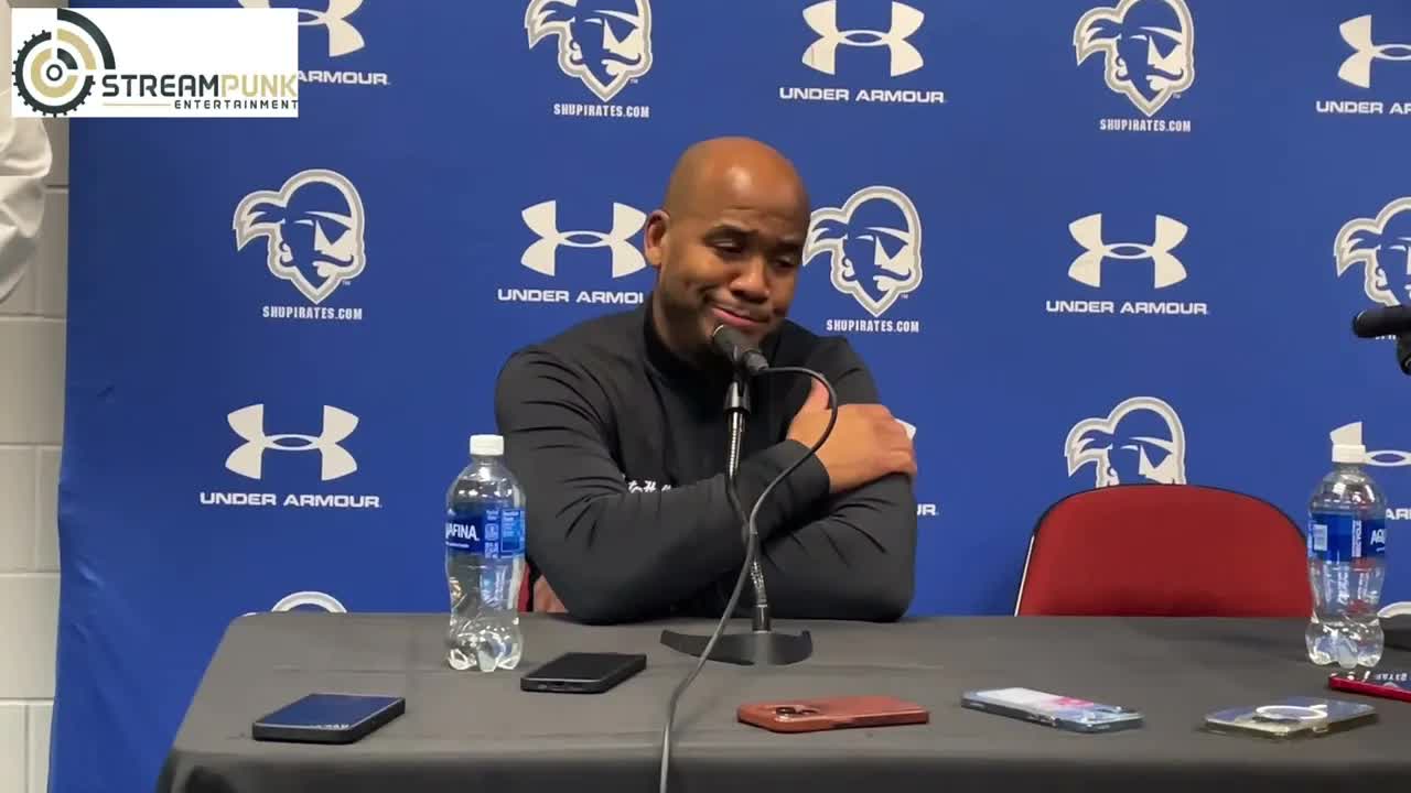 Video thumbnail for Seton Hall Basketball Coach Press Conference: Player Injury & Game Plan