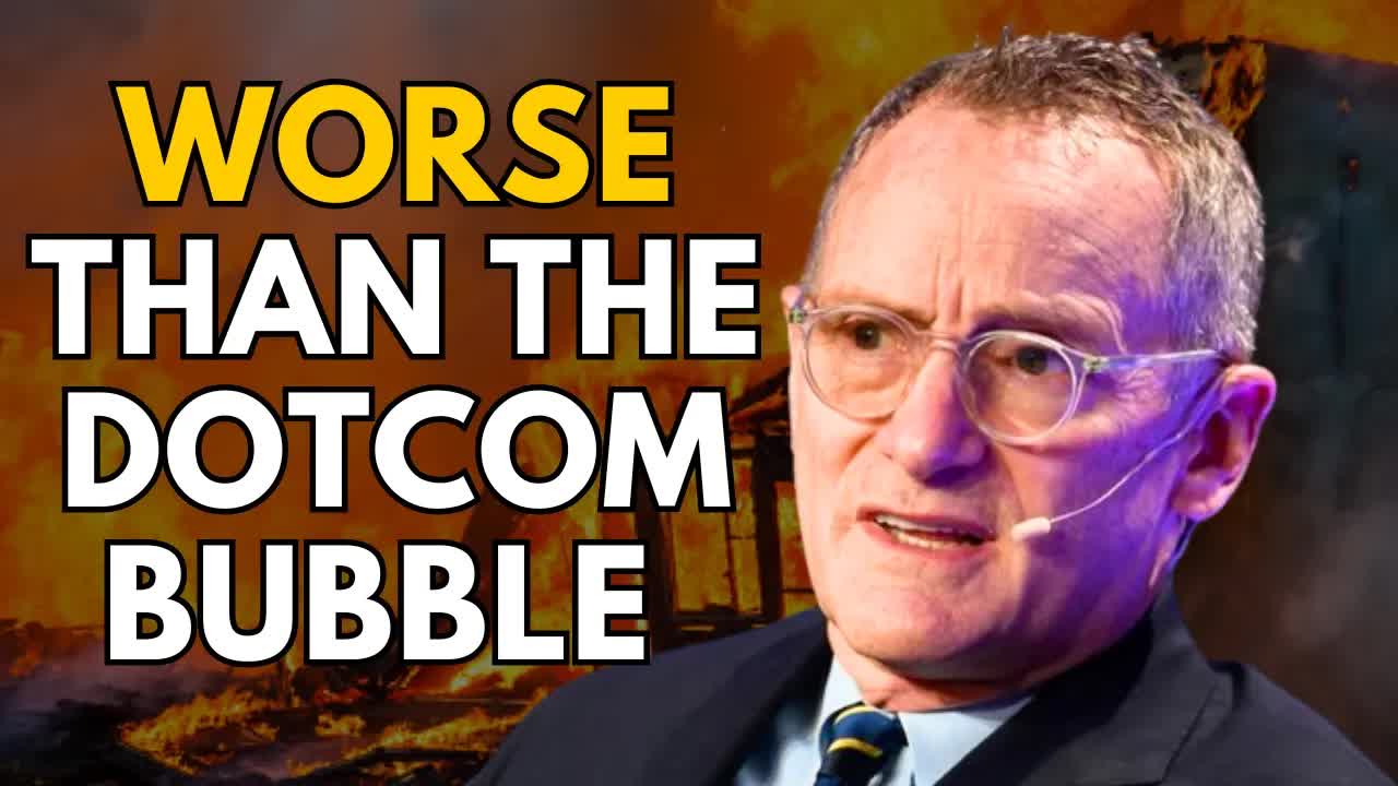 Video thumbnail for investor center: howard marks warns of stock market ai bubble, magnificent seven risk
