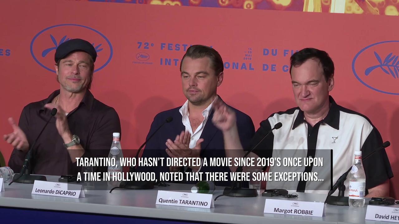 Video thumbnail for Quentin Tarantino brands Hollywood a 'flavourless sausage factory' full of 'miscast' actors.