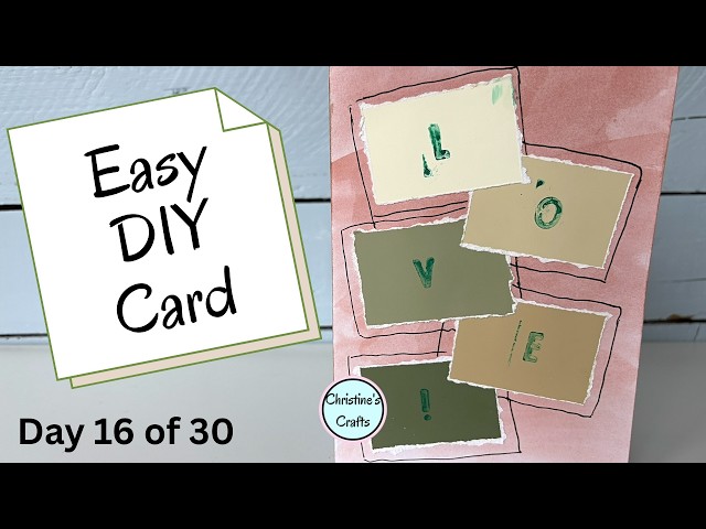 Video thumbnail for Can You Make a Card With Just Paint Swatches?