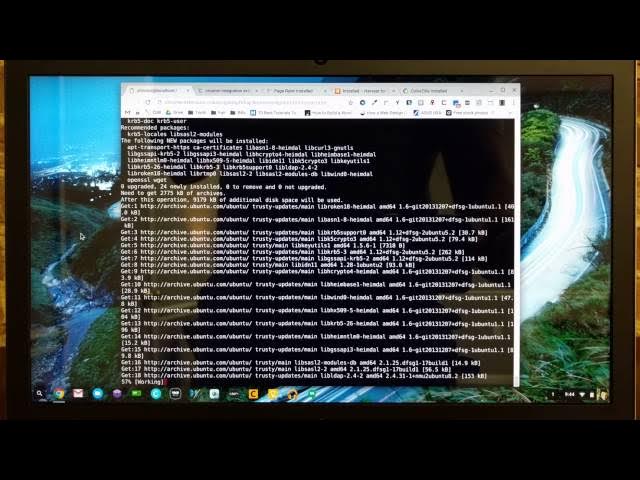 Video thumbnail for Install Apps on Your Chromebook With Ubuntu Linux