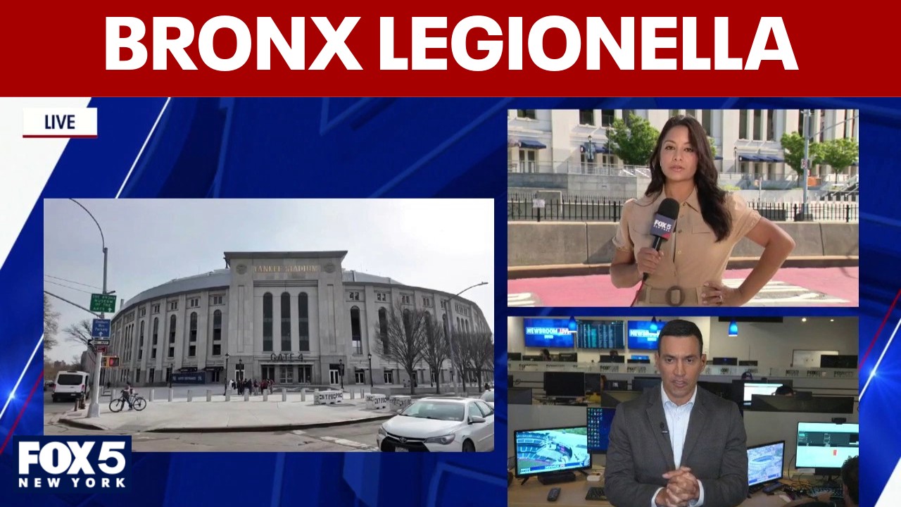 Video thumbnail for Is Yankee Stadium safe? Legionella bacteria found in Bronx cooling towers