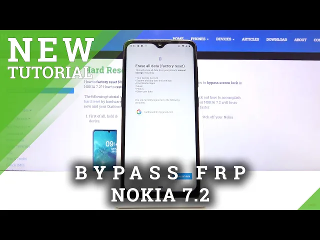 Video thumbnail for How to Remove Factory Reset Protection on NOKIA 7.2 - Unlock FRP April 2020 Security Patch