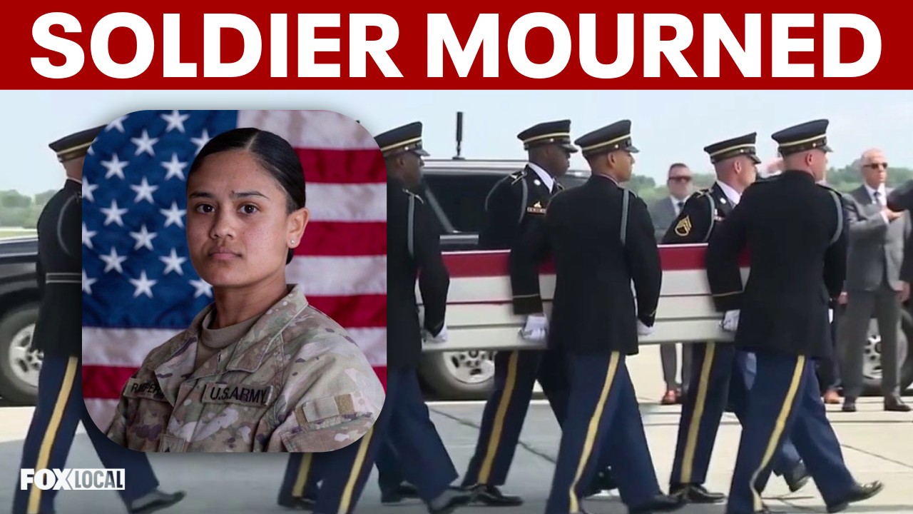 Video thumbnail for Queens mourns soldier killed in Iranian attack as U.S. strikes continue