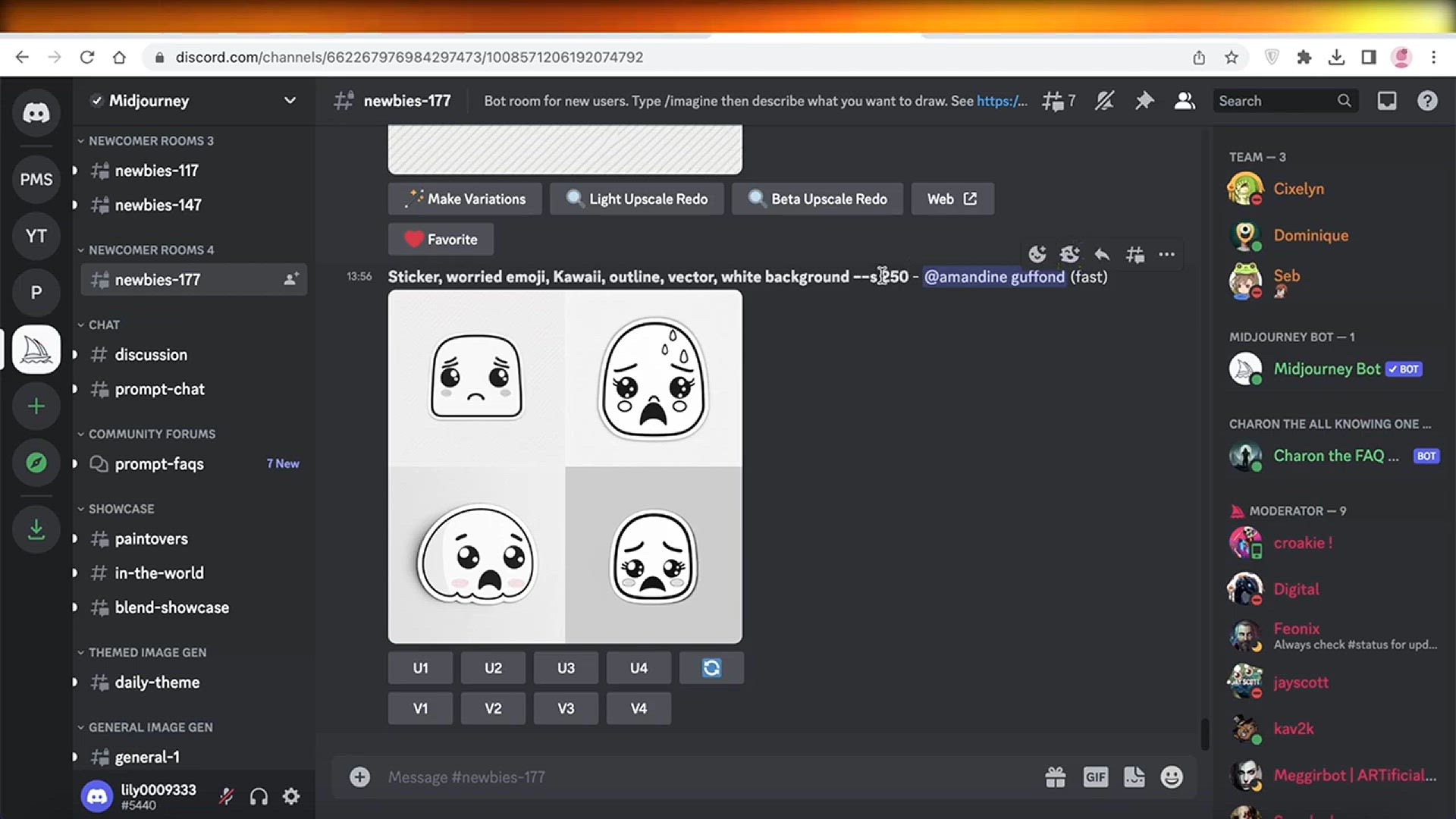 'Video thumbnail for How To Upload Images In Midjourney'