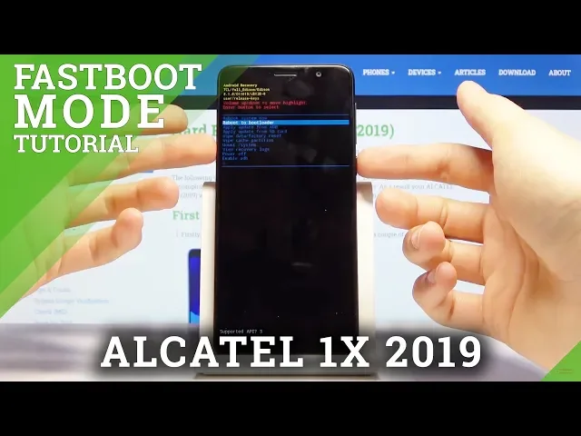 Video thumbnail for How to Enter Fastboot in ALCATEL 1X 2019 – Update Device