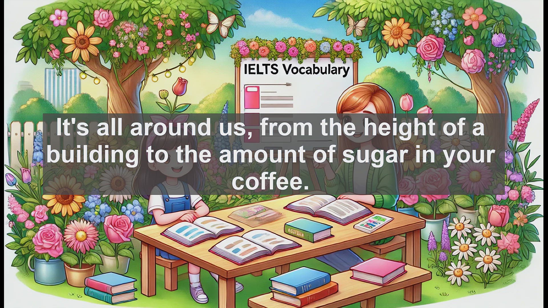 'Video thumbnail for 2500 Must Know IELTS 6.5 Vocabulary - Understanding 'Measurement' for IELTS Success'