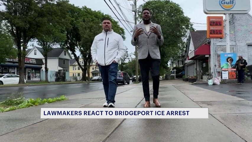 Video thumbnail for Bridgeport lawmakers call ICE arrest at bus stop 'executive overreach'