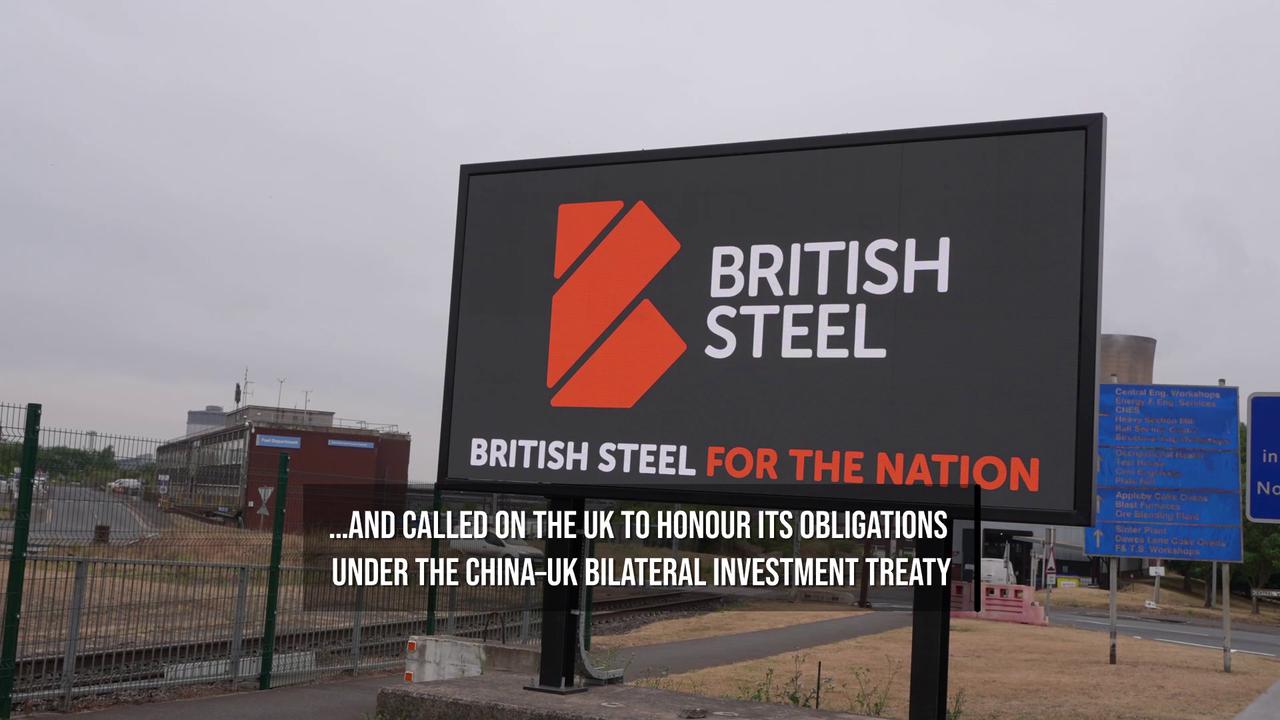Video thumbnail for China Condemns British Steel Nationalisation.