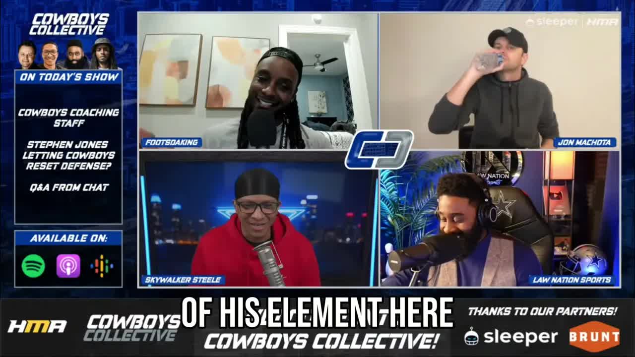 Video thumbnail for law nation sports: cowboys collective senior bowl preview with skywalker steele!